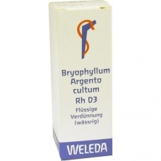 BRYOPHYLLUM ARGENTO cultum Rh D 3 Dilution 20 ml