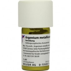 ARGENTUM METALLICUM praeparatum D 8 Trituration 20 g