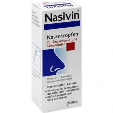 NASIVIN 0,05% Erw.u.Schulkinder Nasentropfen 10 ml