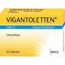 VIGANTOLETTEN 1.000 I.E. Vitamin D3 Tabletten 50 St