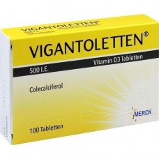 VIGANTOLETTEN 500 I.E. Vitamin D3 Tabletten 100 St