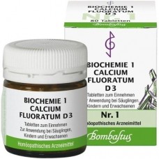 BIOCHEMIE 1 Calcium fluoratum D 3 Tabletten 80 St