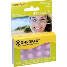 OHROPAX Windwolle 12 St