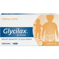 GLYCILAX Suppos. f. Kinder 6 St