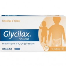 GLYCILAX Suppos. f. Kinder 12 St