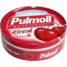 PULMOLL Hustenbonbons Wildkirsch+Vit.C zuckerfrei 50 g