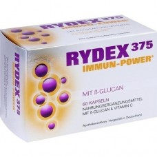 RYDEX 375 Beta-Glucan und Vitamin C Kapseln 60 St