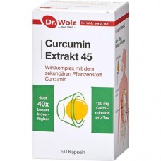CURCUMIN Extrakt 45 Dr.Wolz Kapseln 90 St