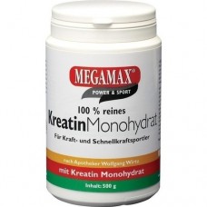 KREATIN MONOHYDRAT 100% Megamax Pulver 500 g