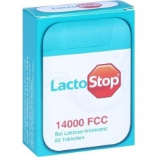 LACTOSTOP 14.000 FCC Tabletten Spender 80 St