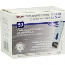BEURER GL40 Blutzuckerteststreifen 50 St
