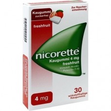 NICORETTE 4 mg freshfruit Kaugummi 30 St
