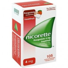 NICORETTE 4 mg freshfruit Kaugummi 105 St