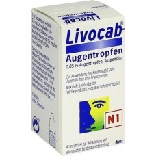 LIVOCAB Augentropfen 4 ml