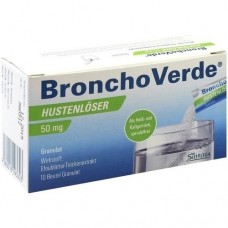 BRONCHOVERDE Hustenlöser 50 mg Granulat 10 St