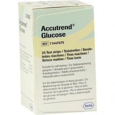 ACCUTREND Glucose Teststreifen 25 St