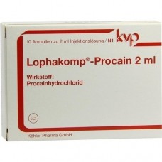 LOPHAKOMP Procain 2 ml Injektionslösung 10X2 ml