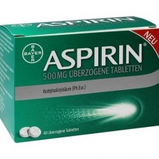 ASPIRIN 500 mg überzogene Tabletten 40 St