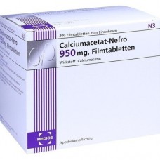 CALCIUMACETAT NEFRO 950 mg Filmtabletten 200 St
