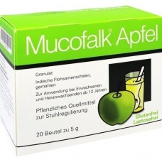 MUCOFALK Apfel Granulat Btl. 20 St