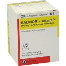 KALINOR retard P 600 mg Hartkapseln 20 St