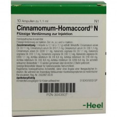 CINNAMOMUM HOMACCORD N 10 ST